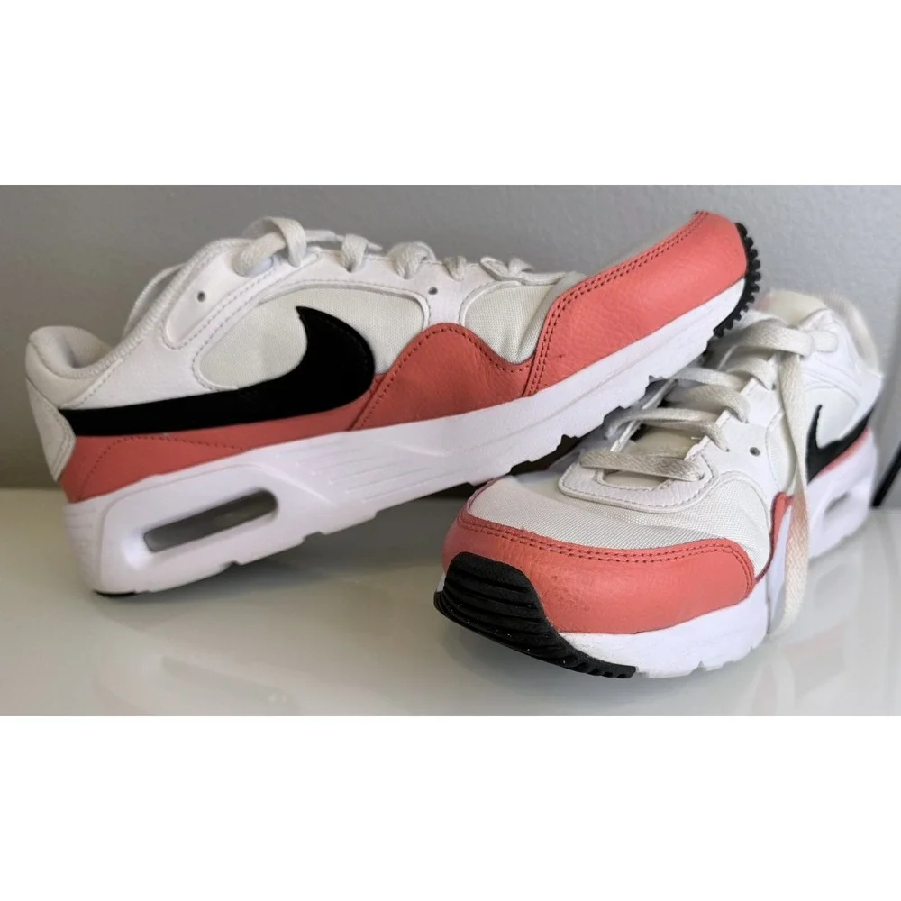 Nike Air Max SC Women's Sneakers | White / Black / Magic Ember | Size 11